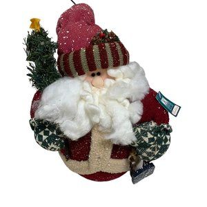 Christmas in July, Santa Claus Plush Doll Decoration, NWT